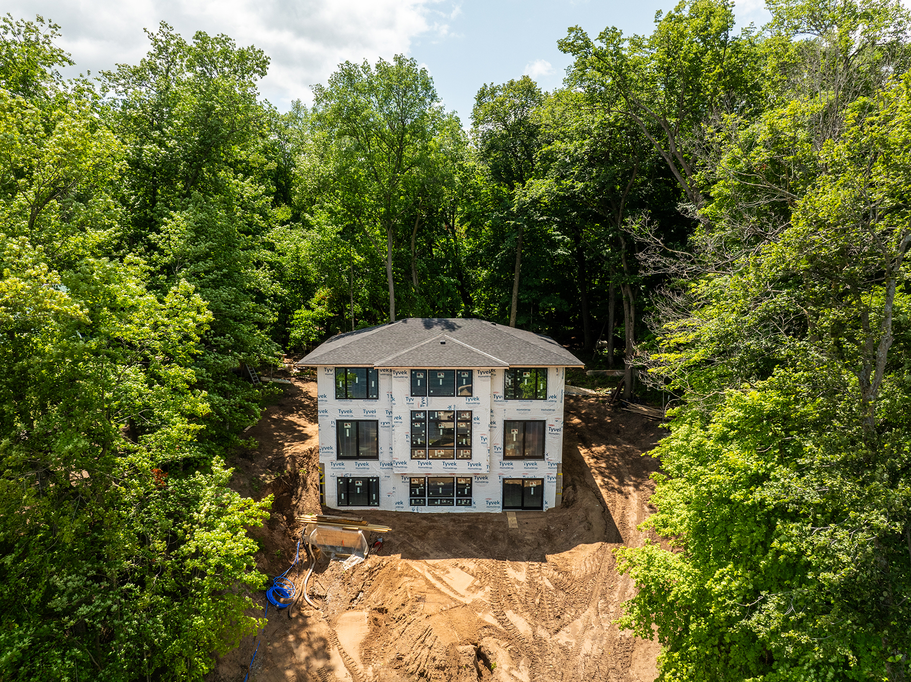 Home under construction